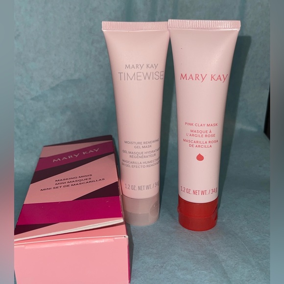 💕🌟💛 MARY KAY MASKING MINIS IN PINK CLAY MASK AND GEL MASK LIMITED EDITION - Picture 5 of 7
